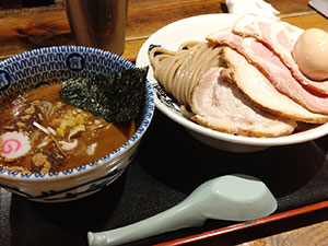 松戸中華そば 富田食堂つけ麺