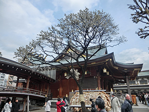 宝くじ普及の地、湯島天満宮