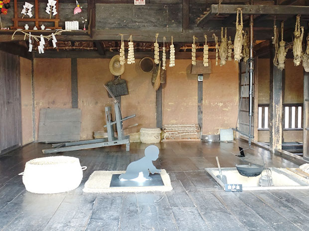 野口英世生家 いろり