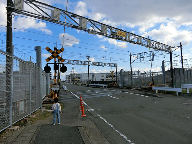 西伊場第１踏切