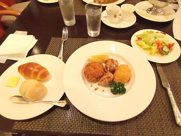 群馬會舘食堂 3種も選べる洋食プレートランチ