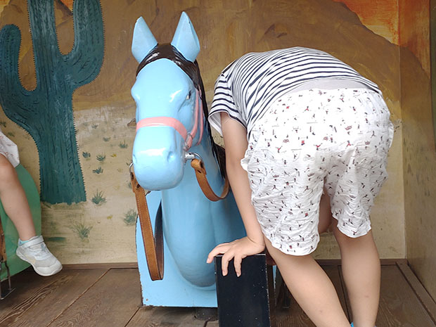 るなぱあく 木馬