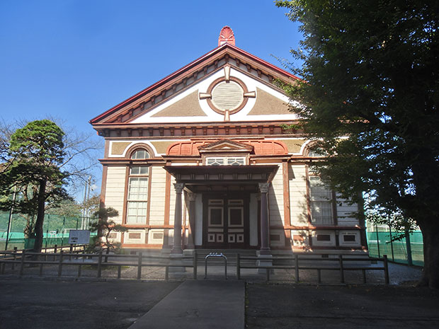 旧制太田中学校講堂