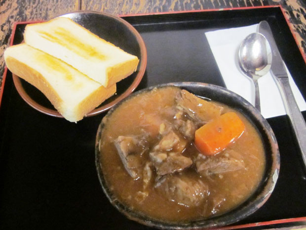 去耒庵 ビーフシチュー