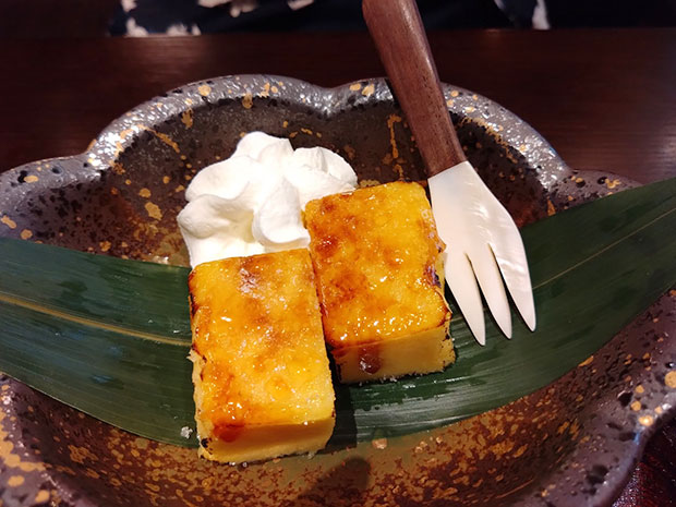 清閑亭 蔵カフェ 店内甘味