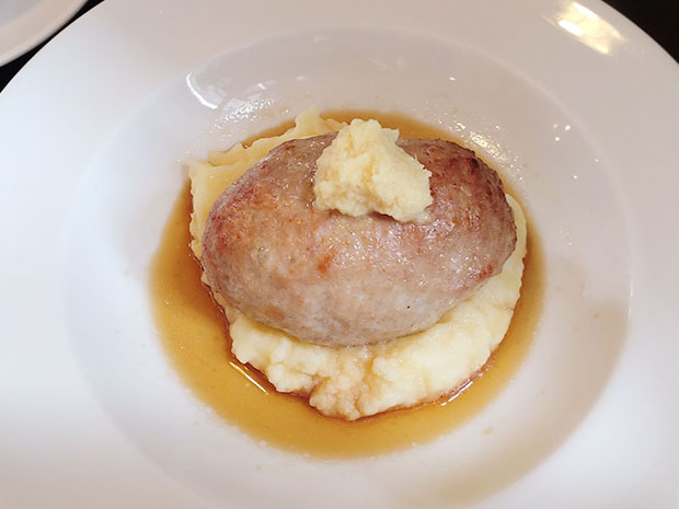 和風ソース　おろし生姜のせ