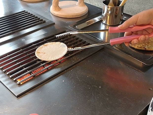 せんべい焼き体験