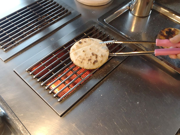 せんべい焼き体験