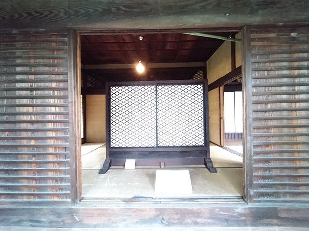 旧藤波家住宅 式台玄関