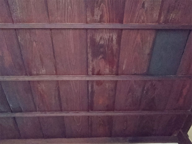 旧藤波家住宅 竿縁天井