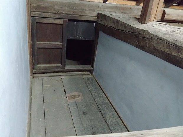 太田家住宅 抜け道