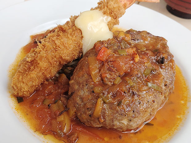 ハンバーブステーキ定食