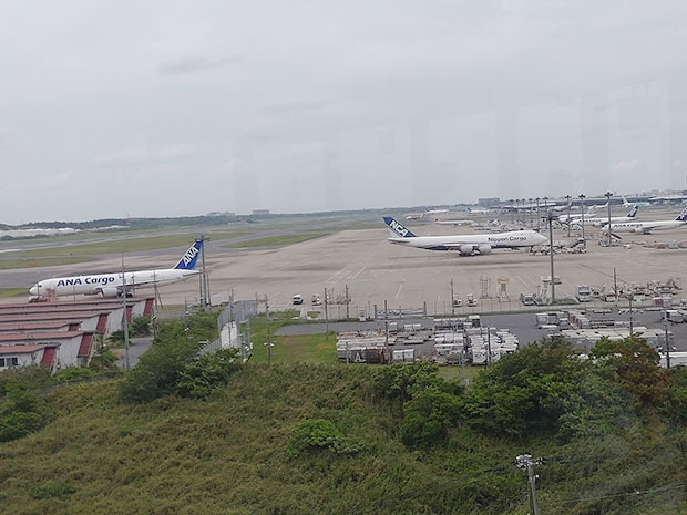 航空科学博物館 展望室