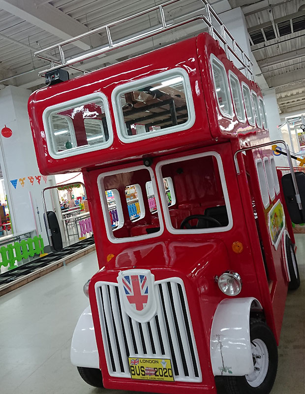 東京あそびマーレ 2階建てバス