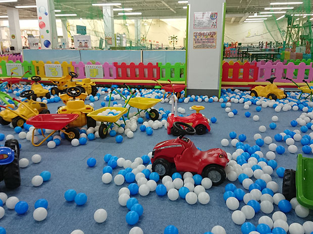 東京あそびマーレ 工事現場