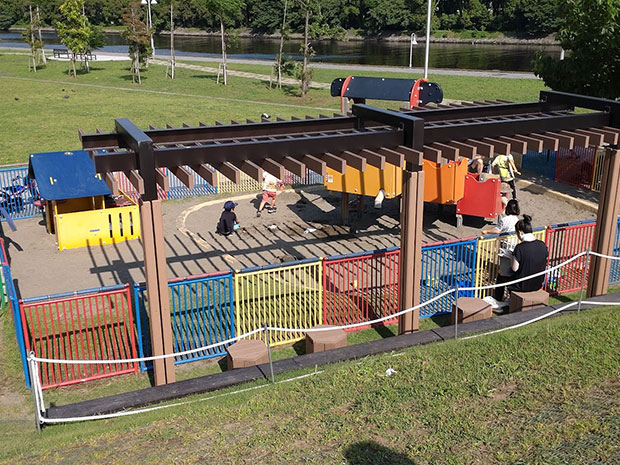 豊洲ぐるり公園 砂場