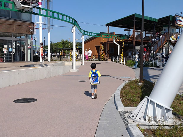 あらかわ遊園 踏切