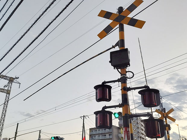 新宿新宿新道踏切