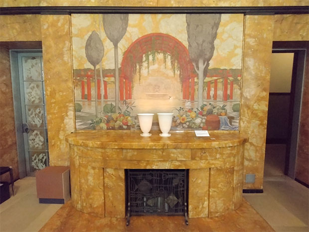 旧朝香宮邸 大食堂 暖炉