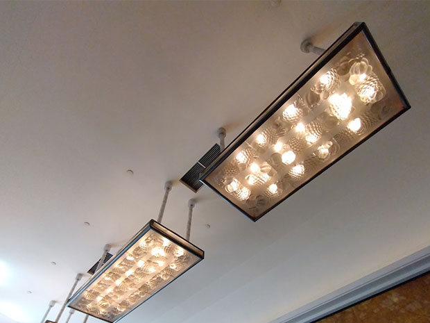 旧朝香宮邸 大食堂 照明