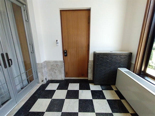 旧朝香宮邸 ベランダ