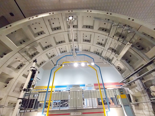 地下鉄博物館 単線シールドトンネル