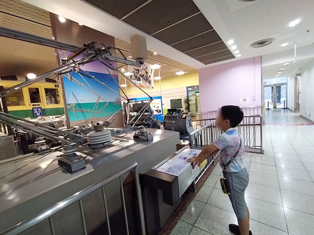 地下鉄博物館 パンタグラフ