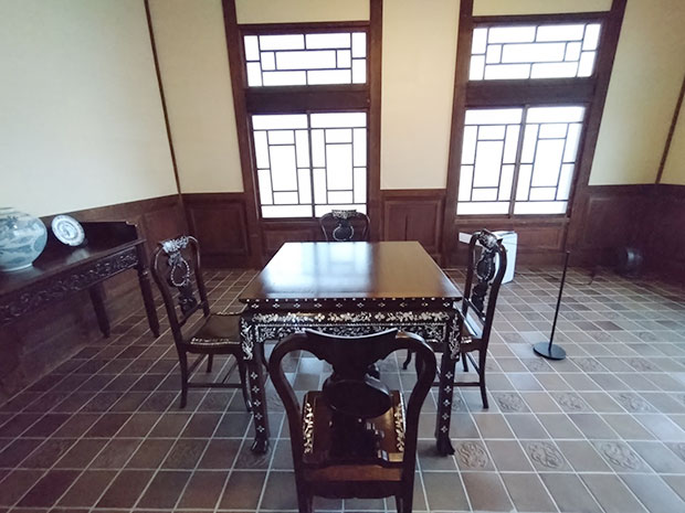 近衛文麿旧宅 応接室