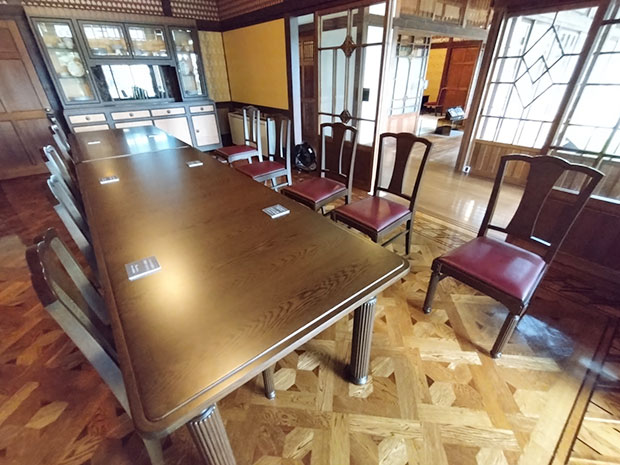 近衛文麿旧宅 食堂