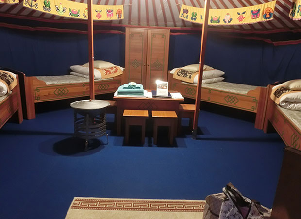 モンゴリア・ビレッジ ゲル内部