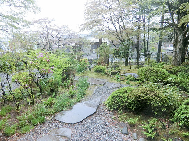 金谷侍屋敷 お庭