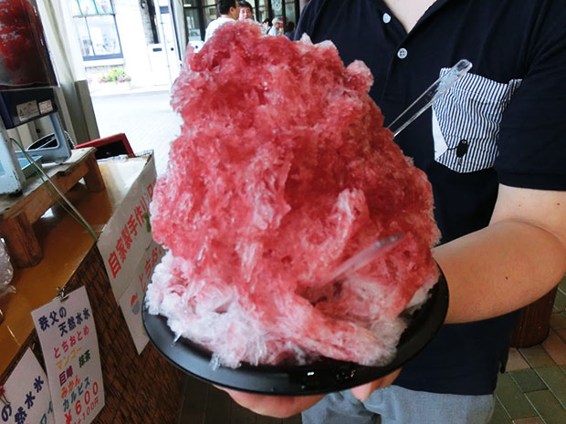 道の駅 どまんなかたぬま かき氷