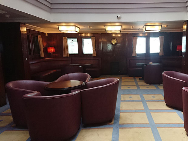 氷川丸 一等喫煙室