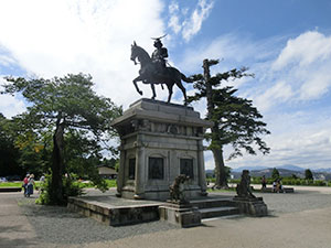 仙台城 伊達政宗像