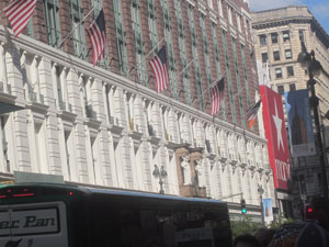 NYショッピング macy's