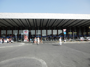 ローマ新婚旅行  テルミニ駅