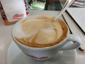 ローマ新婚旅行 カプチーノ