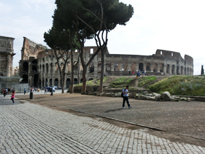 ローマ新婚旅行 コロッセオ