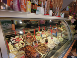 新婚旅行ローマ ジェラート