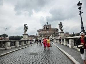 新婚旅行ローマ サンタンジェロ城