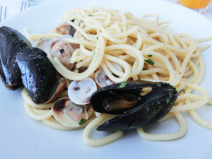 ローマ新婚旅行 海の幸