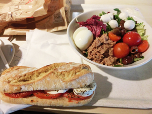 ローマ新婚旅行 ランチ