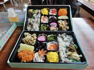 渡良瀬旅行 トロッコ弁当