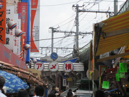 東京散歩 アメ横