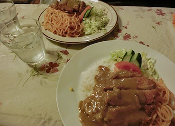 ツル茶ん トルコライス