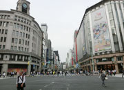 東京散歩 銀座通り