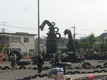 タイヤ公園