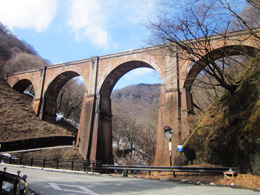 群馬旅行 めがね橋