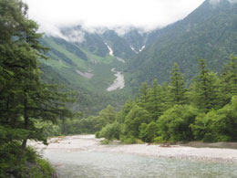 上高地 河童橋