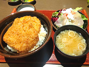 政家 新潟駅南店 タレカツ丼
